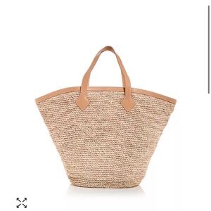 Poolside Raffia Tote